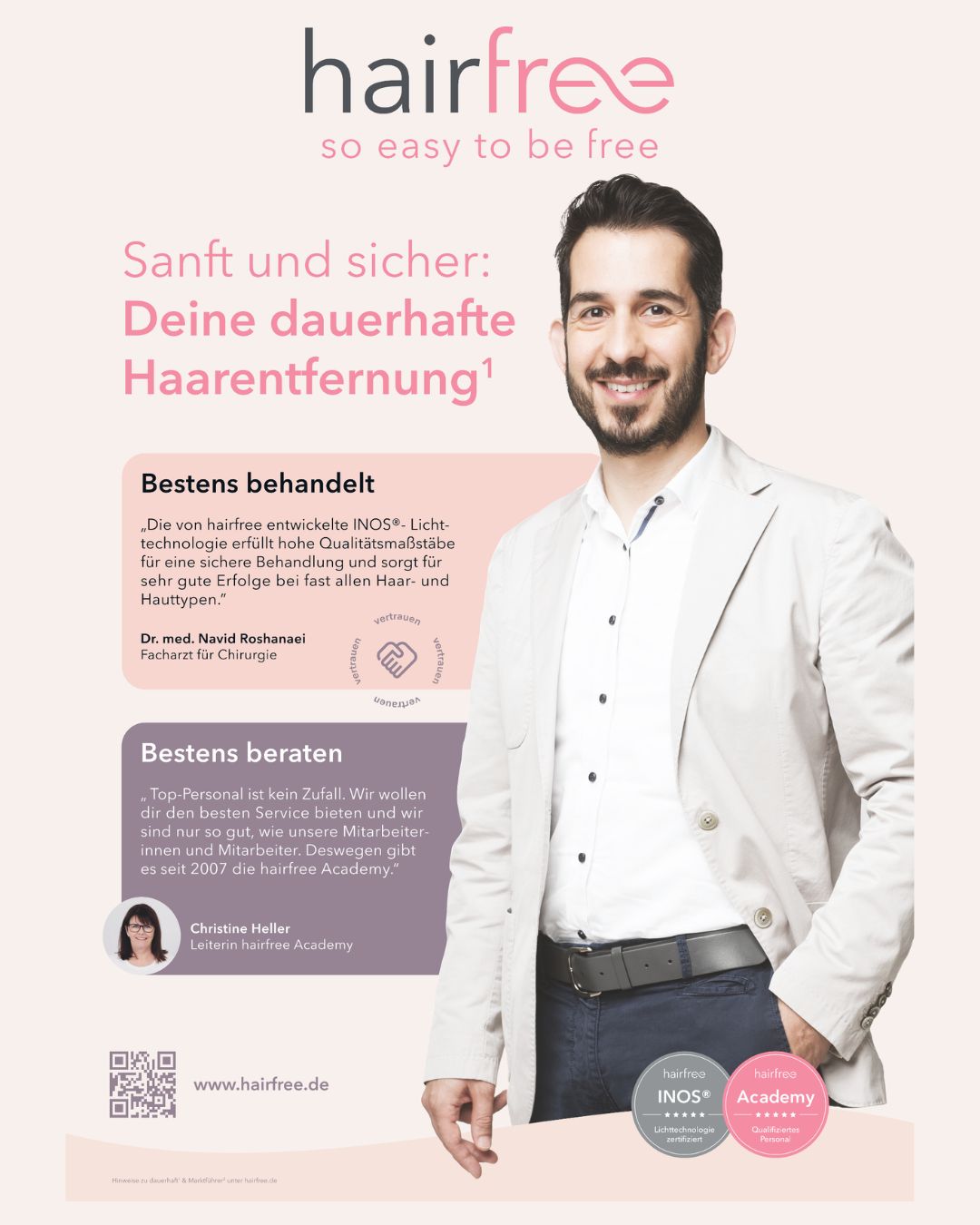 Hairfree in der Traunpassage